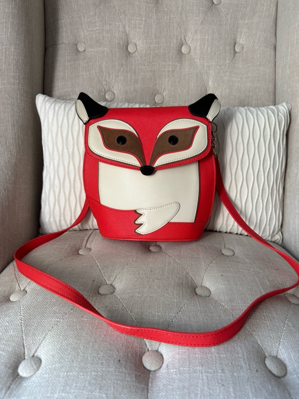 Kate Spade New York "Blaze a Trail" Fox Crossbody Bag - Picture 2 of 12